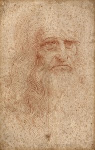 Autoritratto, c. 1515-16 da Leonardo da Vinci